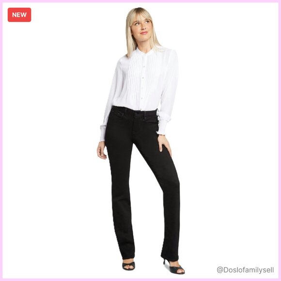 Straight Leg Denim Jeans Classic Fit Slimming Technology Versatile Style
